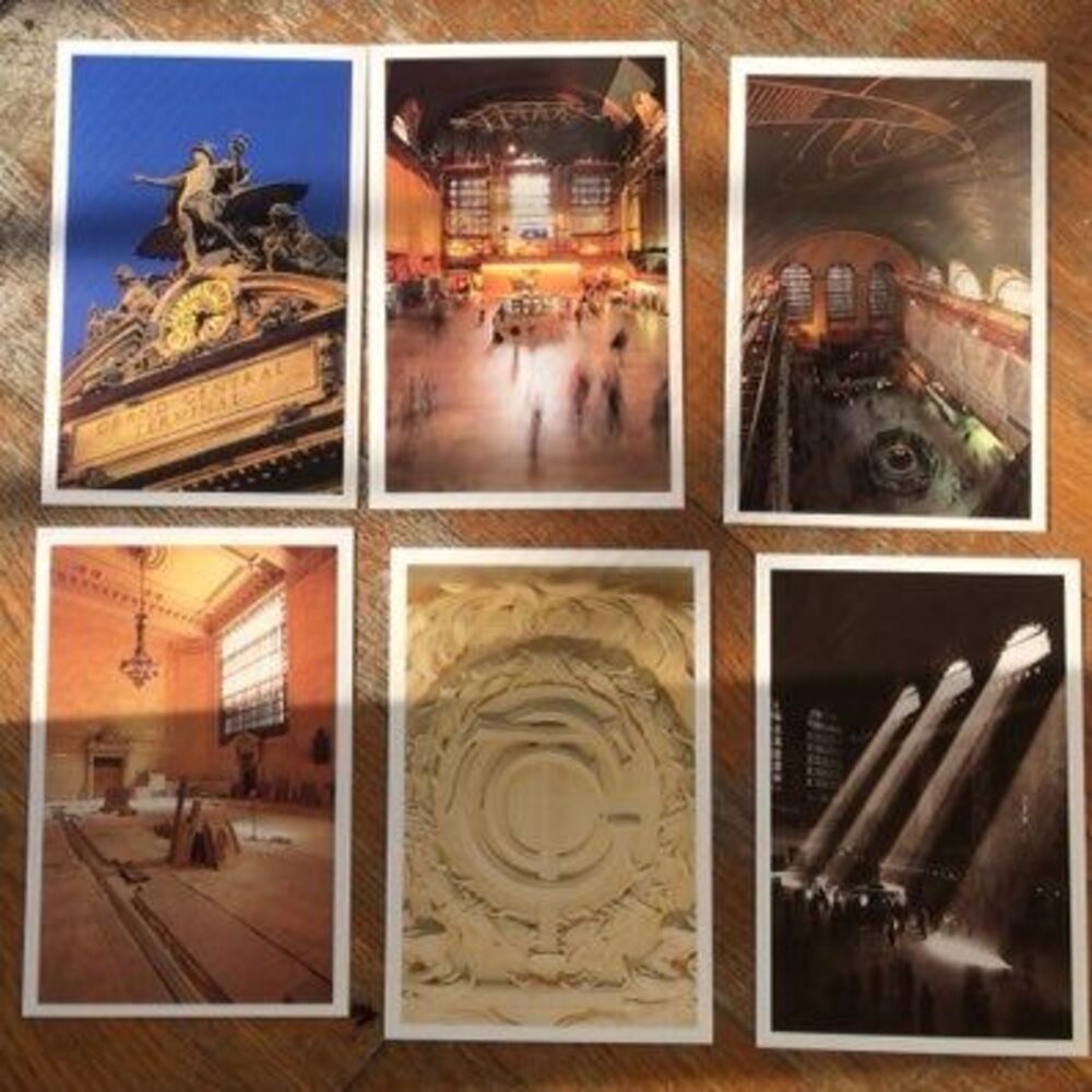 Grand Central Station Postcards 7 Pieces